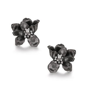 Mangnolia Diamond Earring(single)